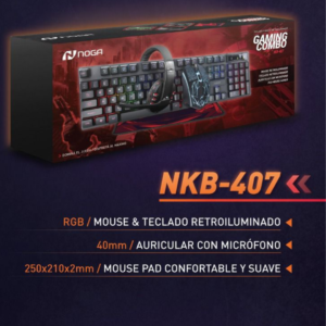 Combo Gamer Noga NKB